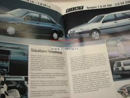 Fiat Uno, Tipo, Tempra, Tempra SW -myyntiesite