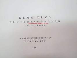 Kumo elvs - flottningsbolag 1876-1925 -Kokemäenjoki uittoyhtiö