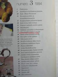 Antiikki 1994 nr 3 - antiikki, taide, design, keräily