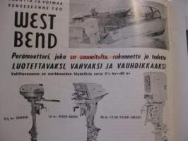 Purje ja Moottori 1962 / 5 - Suomen Purjehtijaliiton ja Suomen moottoriveneliiton äänenkannattaja .sis mm,Trimmi ja köli.Matkavene,Bretagne.Archimedes- 50