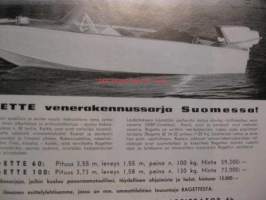 Purje ja Moottori 1962 / 5 - Suomen Purjehtijaliiton ja Suomen moottoriveneliiton äänenkannattaja .sis mm,Trimmi ja köli.Matkavene,Bretagne.Archimedes- 50