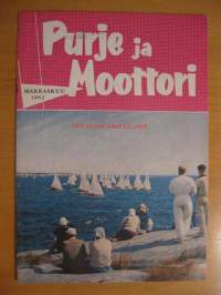 Purje ja Moottori 1962 / 11 - Suomen Purjehtijaliiton ja Suomen moottoriveneliiton äänenkannattaja sis mm,&quot;Americas Cup&quot; 111-vuotias kuuluisuus.Kuulumisia