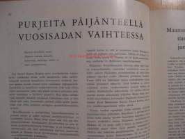 Purje ja Moottori 1961 / 2 - Suomen Purjehtijaliiton ja Suomen moottoriveneliiton äänenkannattaja (Lahden numero)sis mm,Kansikuva,jäänsärkijä