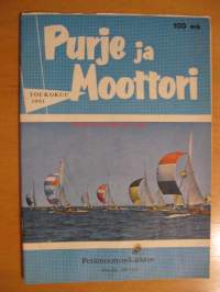 Purje ja Moottori 1961 / 5 - Suomen Purjehtijaliiton ja Suomen moottoriveneliiton äänenkannattaja,sis mm.Perämoottorikatsaus.Meluntorjuntaa