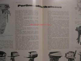Purje ja Moottori 1961 / 5 - Suomen Purjehtijaliiton ja Suomen moottoriveneliiton äänenkannattaja,sis mm.Perämoottorikatsaus.Meluntorjuntaa