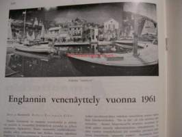 Purje ja Moottori 1961 / 7 - Suomen Purjehtijaliiton ja Suomen moottoriveneliiton äänenkannattaja,sis mm,NJK;n jättiläisregatta hakeevertaistaan.Purjehdus-