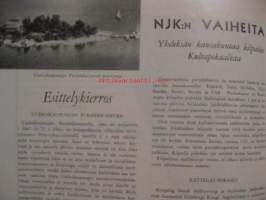 Purje ja Moottori 1961 / 7 - Suomen Purjehtijaliiton ja Suomen moottoriveneliiton äänenkannattaja,sis mm,NJK;n jättiläisregatta hakeevertaistaan.Purjehdus-