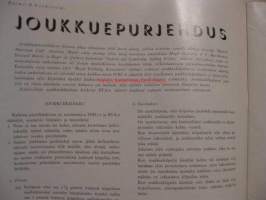 Purje ja Moottori 1961 / 10 - Suomen Purjehtijaliiton ja Suomen moottoriveneliiton äänenkannattaja,sis mm,Joukkuepurjehdus.Mikä Sinisiivessä on