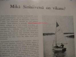 Purje ja Moottori 1961 / 10 - Suomen Purjehtijaliiton ja Suomen moottoriveneliiton äänenkannattaja,sis mm,Joukkuepurjehdus.Mikä Sinisiivessä on