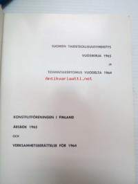 Suomen Taideteollisuusyhdistys 1965 Konstflitföreningen i Finland -vuosikirja / årsbok