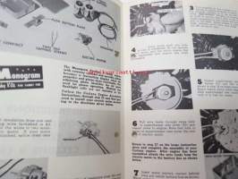 Monogram Wright Cyclone 9 instructions, assembly -esite ja käyttö- ja asennusohjeet pienoismallimoottorille