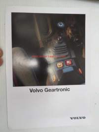 Volvo Geartronic -kuorma-autovaihteiston elektroninen valvonta- ja ohjausjärjestelmä -myyntiesite