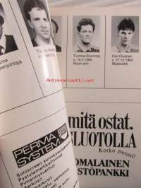 Turun Pallo II Divisioona 1988 Länsilohko - kausiohjelma