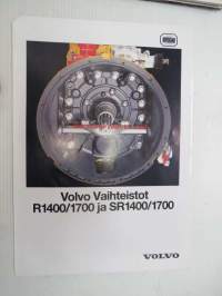 Volvo vaihteistot R1400/1700 ja SR1400/1700 -myyntiesite