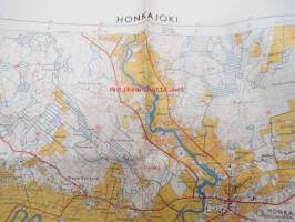 Honkajoki 1233 08 Peruskartta 1:20 000