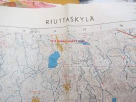Riuttaskylä 2213 05 Peruskartta 1:20 000