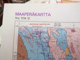 Kaasmarkku 1143 05 Peruskartta / Maaperäkartta 1:20 000