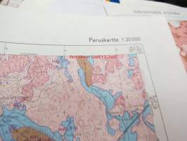 Kaasmarkku 1143 05 Peruskartta / Maaperäkartta 1:20 000