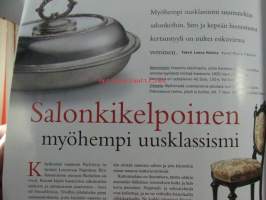 Glorian Antiikki 6/2005 nr 53 - antiikki, taide, design, keräily. Tässä lehdessä mm. : Sisustustyylinä myöhempi uusklassismi. Löfstadin linnan lumottu joulu.