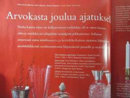 Glorian Antiikki 6/2005 nr 53 - antiikki, taide, design, keräily. Tässä lehdessä mm. : Sisustustyylinä myöhempi uusklassismi. Löfstadin linnan lumottu joulu.