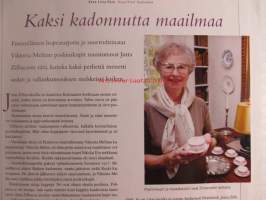 Glorian Antiikki 6/2005 nr 53 - antiikki, taide, design, keräily. Tässä lehdessä mm. : Sisustustyylinä myöhempi uusklassismi. Löfstadin linnan lumottu joulu.