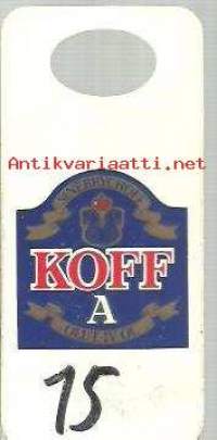 KOFF A olut IV   - narikkalappu