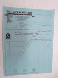 Friitalan Nahkatehdas Oy, Ulvila, 3.7.1942 -asiakirja