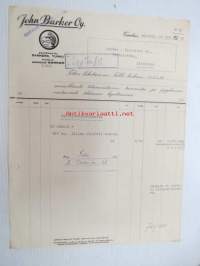 John Barker Oy, Turku, 24.11.1942 -asiakirja