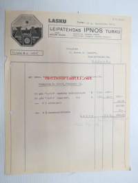 Leipätehdas Ipnos Oy, Turku, 28.6.1930 -asiakirja