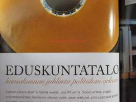 Glorian Antiikki 3/2011 nr 98, eduskuntatalo, Fujiwo Ishimoto, loistava Tullgarn, Helena ja Markku Turpeisen koti Tammisaaressa