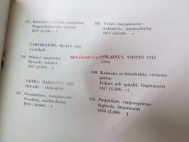 IV Suomen Taideakatemia - Finlands konstkademi Kolmivuotisnäyttely / treårsutställning -näyttelyjulkaisu