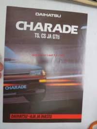 Daihatsu Charade TS, CS, GTti -myyntiesite