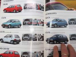 Daihatsu Charade -myyntiesite / brochure