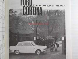 Moottori 1963 nr 10, sis. mm. seur. artikkelit / kuvat / mainokset; Jim Clark mestari, DKW F 12 testissä, Fritz Nallinger, 1300 Peugeot ulos tehtaasta, Lontoo