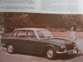 Moottori 1963 nr 10, sis. mm. seur. artikkelit / kuvat / mainokset; Jim Clark mestari, DKW F 12 testissä, Fritz Nallinger, 1300 Peugeot ulos tehtaasta, Lontoo