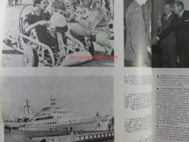 Moottori 1963 nr 10, sis. mm. seur. artikkelit / kuvat / mainokset; Jim Clark mestari, DKW F 12 testissä, Fritz Nallinger, 1300 Peugeot ulos tehtaasta, Lontoo