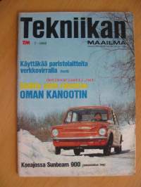 Tekniikan maailma  1969  / 7 ( Koeajossa Sunbeam 900 (IMP). Esittely Fiat 128 )