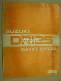 Suzuki DR125 service manual -korjaamokirja