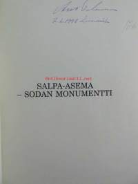 Salpa-asema - Sodan monumentti