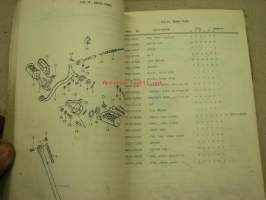 Suzuki TS125R, TS125J, TS125K, TS125L, TS125M, TS125A parts catalogue -varaosaluettelo