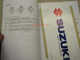 Suzuki RG125F -käyttöohjekirja