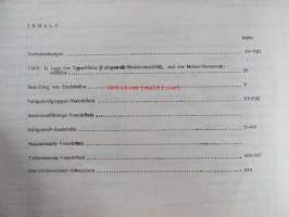 Hanomag Henschel Ersatzteile-Katalog Chassis Spare Parts List F 45-F 86, Edition A  - Varaosaluettelo