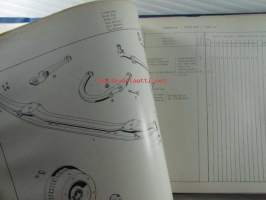 Hanomag Henschel Ersatzteile-Katalog Chassis Spare Parts List F 45-0, Edition A  - Varaosaluettelo