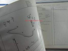 Hanomag Henschel Ersatzteile-Katalog Chassis Spare Parts List F 45-0, Edition A  - Varaosaluettelo