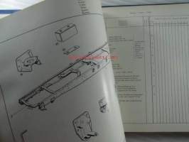 Hanomag Henschel Ersatzteile-Katalog Chassis Spare Parts List F 45-0, Edition A  - Varaosaluettelo