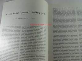 Suomen Puu selluloosan ja paperin raaka-aineena, pikku metsäpäivät syksyllä 1950