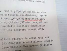FROG 150 R Dieselmoottorin käyttöohjeet + osaluettelo