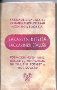 Sakariinikiteitä 2 gr -  täysi tuotepakkaus