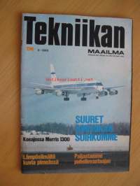 Tekniikan maailma  1969 / 9 ( Koeajossa Morris 1300  - Utö hardtop - johnson 80 )