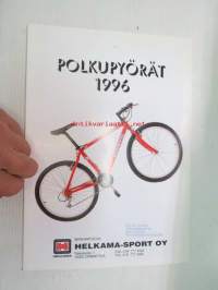 Helkama polkupyörät 1996 -myyntiesite